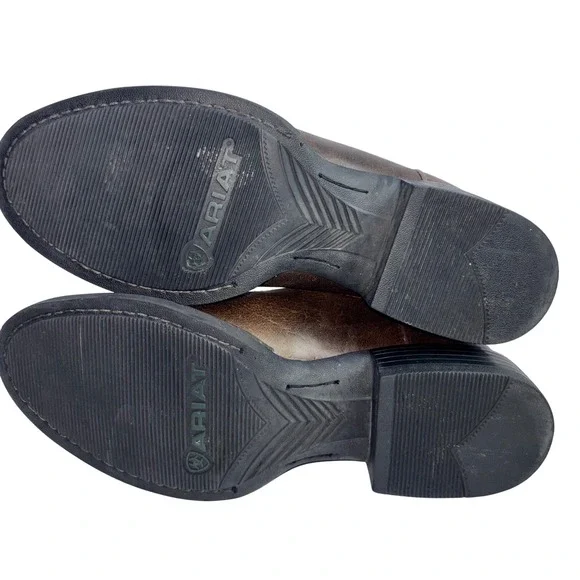 Ariat Cowboy Boots Men's US 7 D Style 10012787 Brown Leather Western - Picture 6 of 8